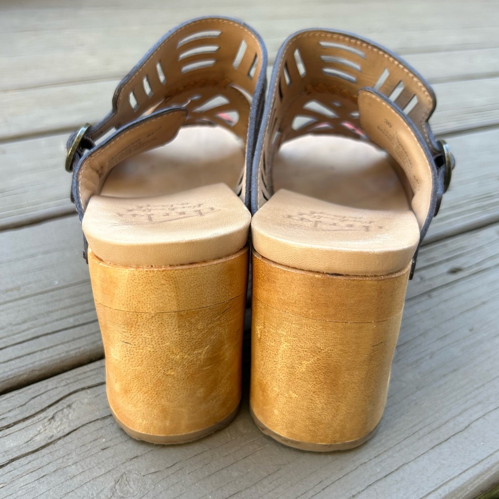 Dansko Multicolor Leather Sandals - Picture 9 of 11